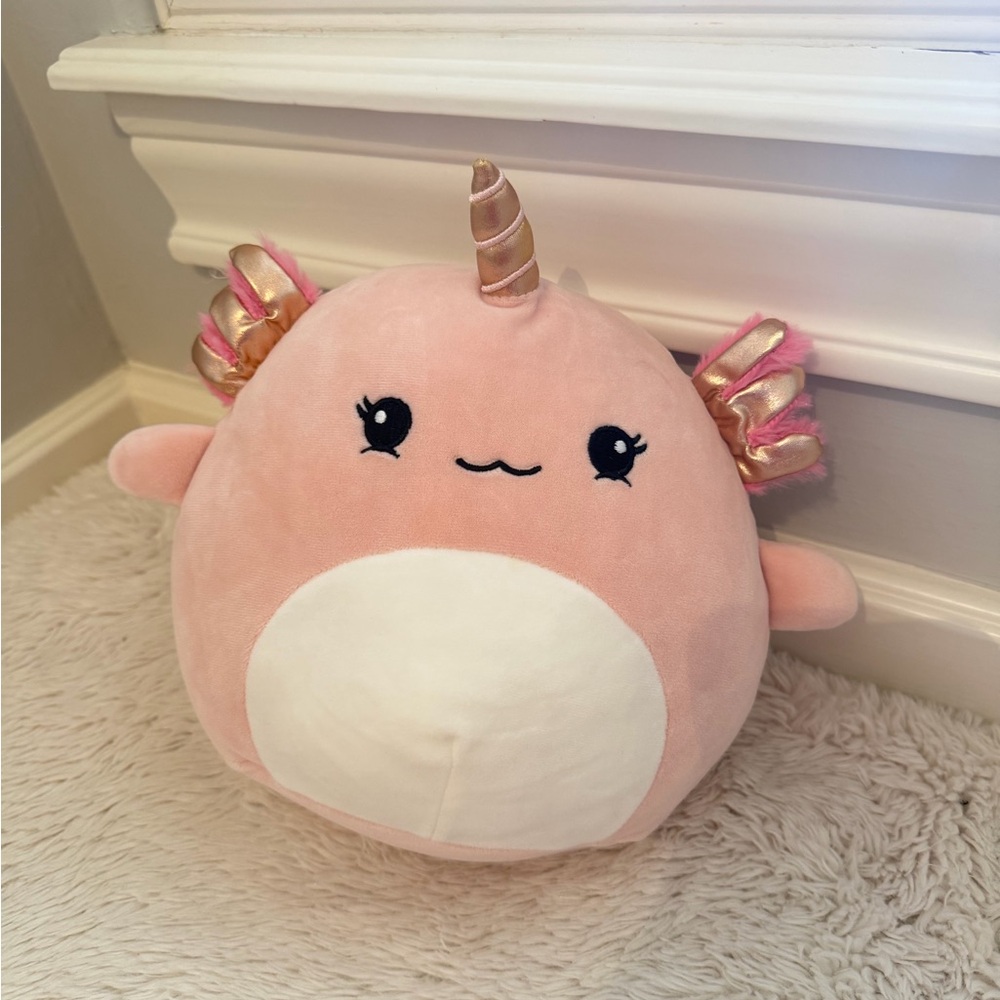 Axolotl Unicorn Squishmallow